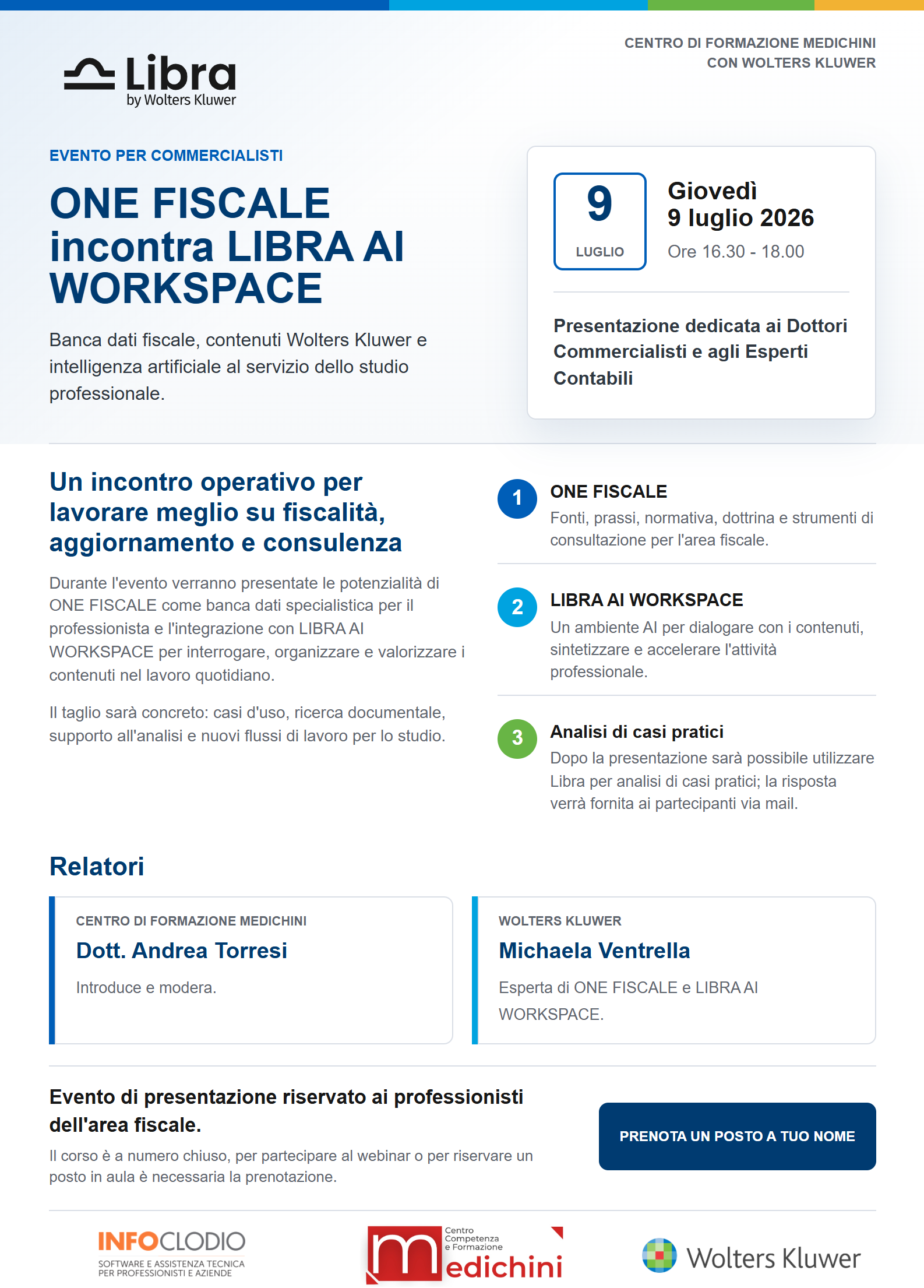 Presentazione Libra + One Fiscale